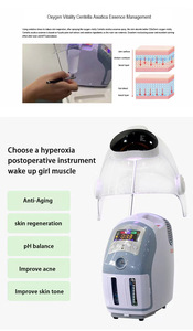 Macchina per lo sbiancamento del viso a getto di ossigeno per terapia iperbarica di ringiovanimento della pelle - Product Image 5