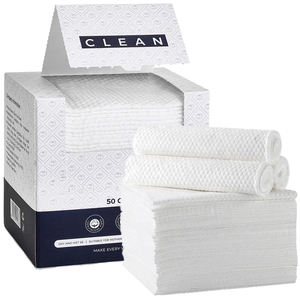 <span class=keywords><strong>Asciugamani</strong></span> <span class=keywords><strong>monouso</strong></span> in viscosa biodegradabile Super morbidi tessuti facciali quotidiani spessi per il trucco della pelle sensibile rimuovendo il viaggio - Product Image 1