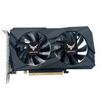 CENTAUR Galaxy RTX3050 kartu Video, 8GB DDR6 128-bit GPU baru PC Gaming dengan dua kipas aksial antarmuka PCIe untuk penggunaan Desktop