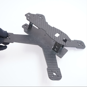 Drone <span class=keywords><strong>FPV</strong></span> serat karbon 3K, rangka Drone Quadcopter <span class=keywords><strong>FPV</strong></span> serat karbon 3K, tanda rangka 4 inci, 5mm, ketebalan lengan - Product Image 2