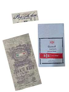 Étiquettes de vêtements en satin tissé écologique de haute qualité tailles de couleurs personnalisées étiquettes de presse d'impression numérique/sérigraphie pour - Product Image 4