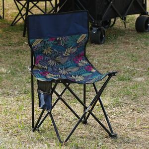 Chaise pliante de style lune portable en métal avec logo personnalisé pour l'extérieur - Product Image 5