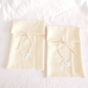 Chuanghua High Quality Cotton Canvas Linen <b>Envelope</b> Bag Jewelry <b>Gift</b> Bag Cotton Canvas Dust Bag Custom Logo Printing MOQ100 - Product Image 4