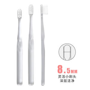 Brosse à dents personnalisable à poils souples pour enfants et adolescents 157 mm 166 mm en nylon pour usage domestique - Product Image 3