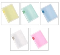 Organisateur personnalisé en plastique Transparent, livre d'affichage, PP B4 A3, sac Transparent, dossier de dossiers