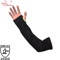 Protection Anti-perforation pour les bras EN388 niveau 5, Protection de sécurité au travail, Anti-perforation au choix avec ou sans trou de pouce, 10 pièces