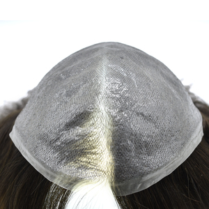 Cabello falso para hombres Durable de alta calidad 100% tupé de cabello indio para hombres Cabello de calidad premium - Product Image 2