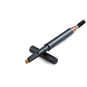 Crayon à sourcils 2 en 1 imperméable de bonne qualité, très vendu, longue durée, avec brosse, matériau ABS chimique, capacité de 0,5 g, 130 mm * 8 mm - Product Image 1
