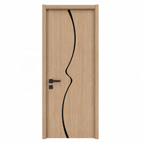 Ensemble de poignées et serrures PSL OEM en MDF avec panneau en verre dépoli pour usage résidentiel, maison, appartement, intérieur, porte intérieure