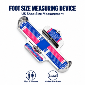 Foot Measuring Device US <b>Shoe</b> <b>Size</b> Gauge for Men and <b>Women</b> Foot Length and Width Measuring Tool - Product Image 3