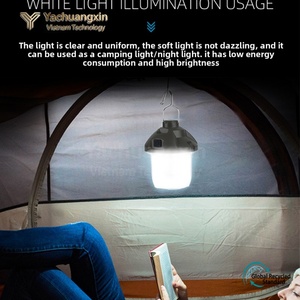Multi functional outdoor portable <b>charging</b> hanging <b>lamp</b> camping tent camping lighting LED <b>lamp</b> lantern rechargeable - Product Image 3