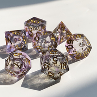 Dadu Inti Cair Digunakan untuk Permainan Peran Dadu Magic Pathfinder Set Dadu DND Game