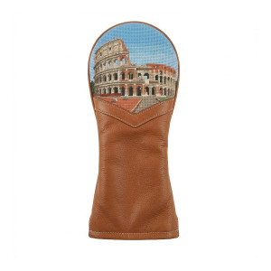 Fundas <span class=keywords><strong>de</strong></span> cuero personalizadas OEM para palos <span class=keywords><strong>de</strong></span> golf con logo bordado, <span class=keywords><strong>diseño</strong></span> gratuito para driver y madera. - Product Image 4