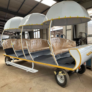 Nouvelle calèche électrique de style européen pour les excursions et les visites touristiques dans les parcs d'attractions - Product Image 1