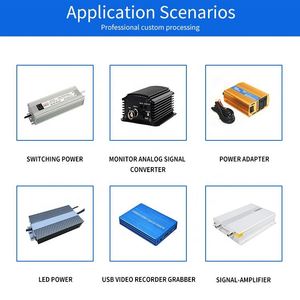 EBM Aluminum Alloy <b>Enclosure</b> Silver Custom Electric Junction Box IP54 Protection Model HF-A-4 Extruded Aluminum Profile - Product Image 3