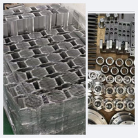 Support de montage sur mesure en aluminium 6061 usiné CNC de précision, pièces usinées 5 axes pour robot industriel, sablée