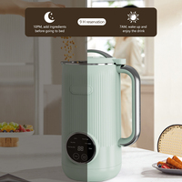 HANBO Mini Cuiseur à Soupe, Mixeur Chauffant, Machine à Lait de Soja, Machine à Lait Végétal 600ML, Fabricant Automatique de Lait de Soja