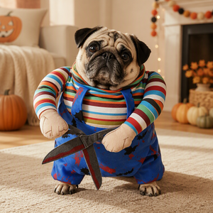 Disfraz de Halloween Edward <span class=keywords><strong>Scissorhands</strong></span> para Perros y Gatos Pequeños y Medianos, Ropa para Mascotas - Product Image 5