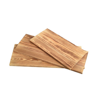 Tablas de Madera Maciza 50cmx15cmx1cm Acabado Pino Quemado Estilo Rústico Para Muebles y Armarios - Product Image 5