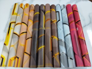 -ورق حائط هندسي وصل حديثًا من كلوريد البولي فينيل مقاوم للماء ، ورق حائط بقشر ولصق لخلفية الأريكة ، ديكور حائط - Product Image 5