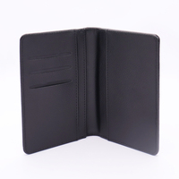 Portefeuille familial multifonction élégant de qualité supérieure, couverture de passeport en cuir vierge avec Logo personnalisé par Sublimation, 2022