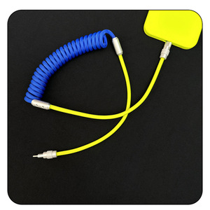 Cable de datos para teléfono móvil, malla telescópica en espiral de carga súper rápida - Product Image 3
