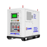 Système de stockage d'énergie mobile LiFePO4 60 kWh, 6000 cycles, IP65, refroidissement par air, hors réseau, recharge rapide pour véhicules électriques, alimentation de secours industrielle