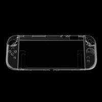 Coque rigide transparente pour console Nintendo Switch 2, protection transparente en cristal pour PC, étui pour manette, accessoires