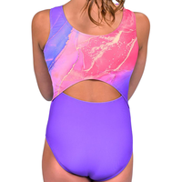 Modèles et tailles personnalisables Performance Wear Pattern Imprimé Gymnastics Leotard Dance Ballet Dress Sets Wholesale Available