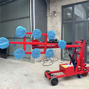 Lève-vacuums hydraulique 600-800 kg pour la manutention du verre avec 8 patins et une longueur de bras de 5000 mm - Product Image 1