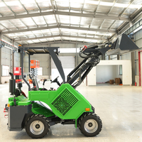 Direkt vom Hersteller: Mini-Teleskoplader 4x4, EPA-konform, Forstwirtschafts-Minilader, Garten- und Landschaftspflege, Allrad-Radlader zum Verkauf