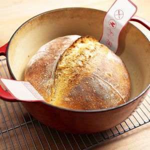 Más Vendido 2024: Tapete de Silicona para Hornear Pan en Horno Holandés con Asas Largas y Correa, Revestimiento de Silicona para Horno Holandés - Product Image 6