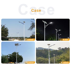 Industrietaugliche <span class=keywords><strong>Solar</strong></span>-Straßenlaterne mit 10W 15W 20W 25W 40W, Hohe Helligkeit für die Einfahrtsbeleuchtung - Product Image 5