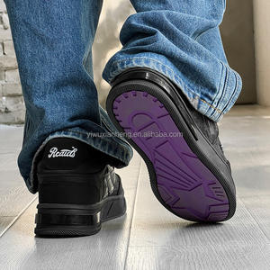 Starboard Sneaker Petit <span class=keywords><strong>Voilier</strong></span> Noir à Semelles Épaisses Couple Style Petite Échelle Anti-dérapant Bas Casual Hommes Shoesyue-shoes - Product Image 3