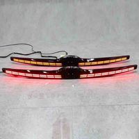 Luz Trasera LED Secuencial de Alta Eficiencia 6000K para Honda Fit Jazz GK5 2014-2019, Conexión Plug and Play, Advertencia de Destello Automático
