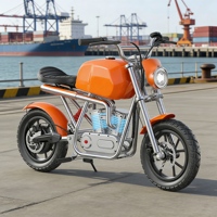 Sepeda Listrik Mini Scooter yang Dapat Disesuaikan untuk Anak-Anak, Roda 18 Inci, Dapat Diatur untuk Anak Usia 3-12 Tahun, Nyaman Digunakan