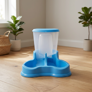 682 Comedero y Bebedero Automático 2 en 1, Botellas y Tazones de Plástico para Perros y Gatos - Product Image 3