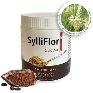 Digestión y Sistema Inmunitario: Cáscaras de Psyllium SylliFlor, Cacao, Suplementos de Fibra de Alta Calidad, Fibras Dietéticas para la Salud Humana - Product Image 1
