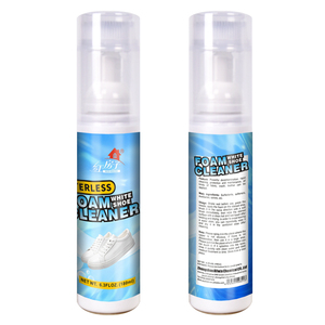 Brosse en <span class=keywords><strong>plastique</strong></span> personnalisée en usine, liquide de nettoyage pour <span class=keywords><strong>chaussures</strong></span> blanches, mousse nettoyante pour baskets - Product Image 3