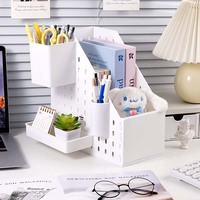 Dossier personnalisé multifonctionnel porte-documents de bureau boîte à fichiers étagère de rangement rangement de fichiers organisateur de bureau porte-revues