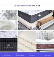 Matelas épais de 15 pouces en mousse à mémoire de forme gel, taille King Size, taille Simple, matelas à ressorts super doux, hybride