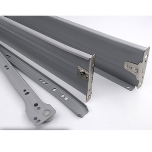 Roller Cabinet Drawer Slide for Tool Box Telescopic Slide Rails