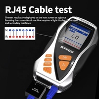 BYXGD Y9 Testeur de Câbles Optiques Multifonctionnel OPM avec VFL, Testeur de Câbles RJ45, Pointeur Laser Haute Puissance, Outils de Fibre Optique, Compteur de Puissance
