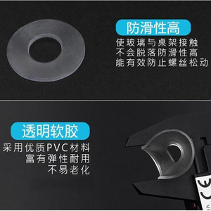 Rondelles plates en plastique transparent M3 M4 M5 M6 M8 M10, résistantes aux hautes températures, joints d'étanchéité, plaquettes isolantes - Product Image 1