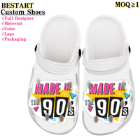 Sabots et mules personnalisés en EVA et PVC, design personnalisé, logo pour enfants, femmes, hommes, fabricants, chaussures personnalisées avec logo de marque