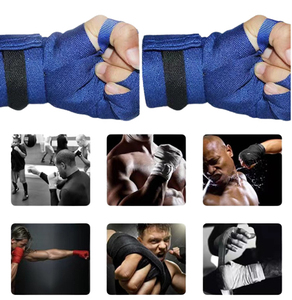 NQ SPORTS Fasce Elastiche Personalizzate in Cotone da 2,5m, 3m, 5m per Protezione Mani nel Pugilato e Allenamento - Product Image 4
