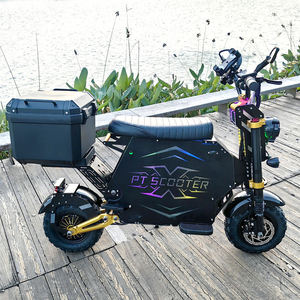 Scooter Eléctrico HCBK 72V100AH con Batería de Litio Extraíble GT-M6, Doble Motor, Doble Tracción, 230 km de Autonomía, Diseño de Doble Motor y Doble Tracción - Product Image 4