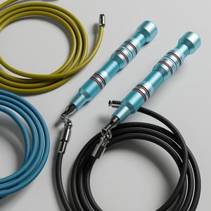 <span class=keywords><strong>Cuerda</strong></span> <span class=keywords><strong>de</strong></span> saltar para adultos <span class=keywords><strong>de</strong></span> Material <span class=keywords><strong>de</strong></span> PVC ajustable, Clip rápido, <span class=keywords><strong>cuerda</strong></span> <span class=keywords><strong>de</strong></span> saltar <span class=keywords><strong>de</strong></span> doble rodamiento ponderada <span class=keywords><strong>de</strong></span> Metal, salto pesado portátil - Product Image 2