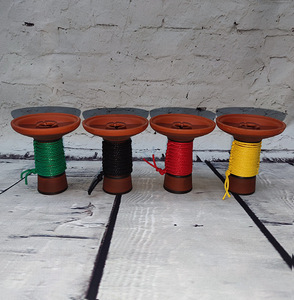 Accessori per narghilè in argilla rossa <span class=keywords><strong>con</strong></span> testa avvolta in ceramica - Product Image 3