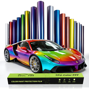 <strong>High</strong> Gloss UV Resistant Chameleon Full Body <strong>Colorful</strong> Changing <strong>High</strong> <strong>Quality</strong> Photochromic Tpu <strong>Vinyl</strong> Wrap Matte Car Films - Product Image 1